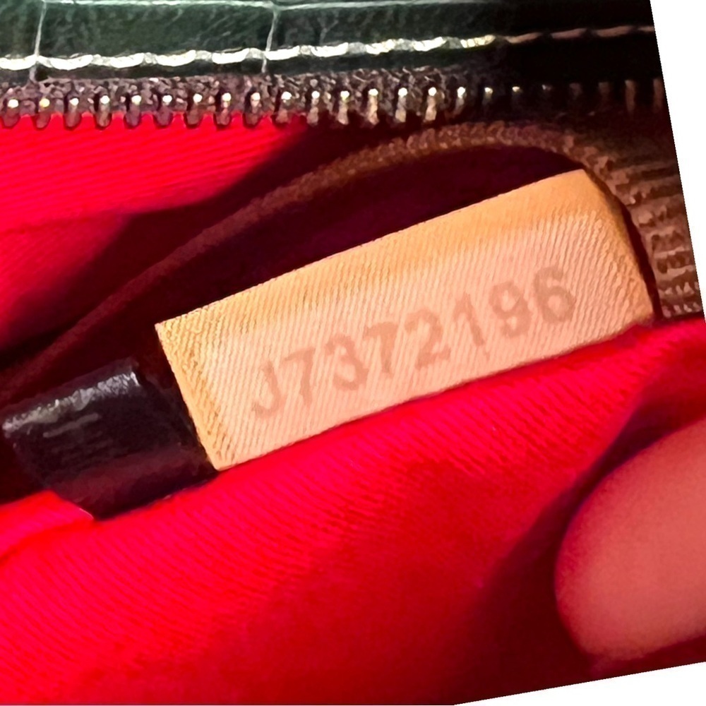 New ▶️ Dooney & Bourke ◀️ Green Croc Embossed Lexington Shopper Tote - Picture 10 of 16